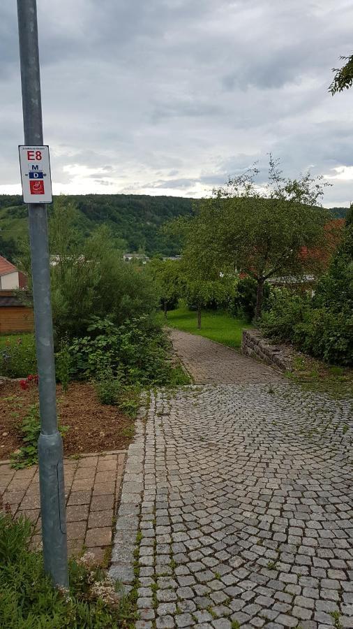 Tauberperle Appartement Weikersheim Buitenkant foto